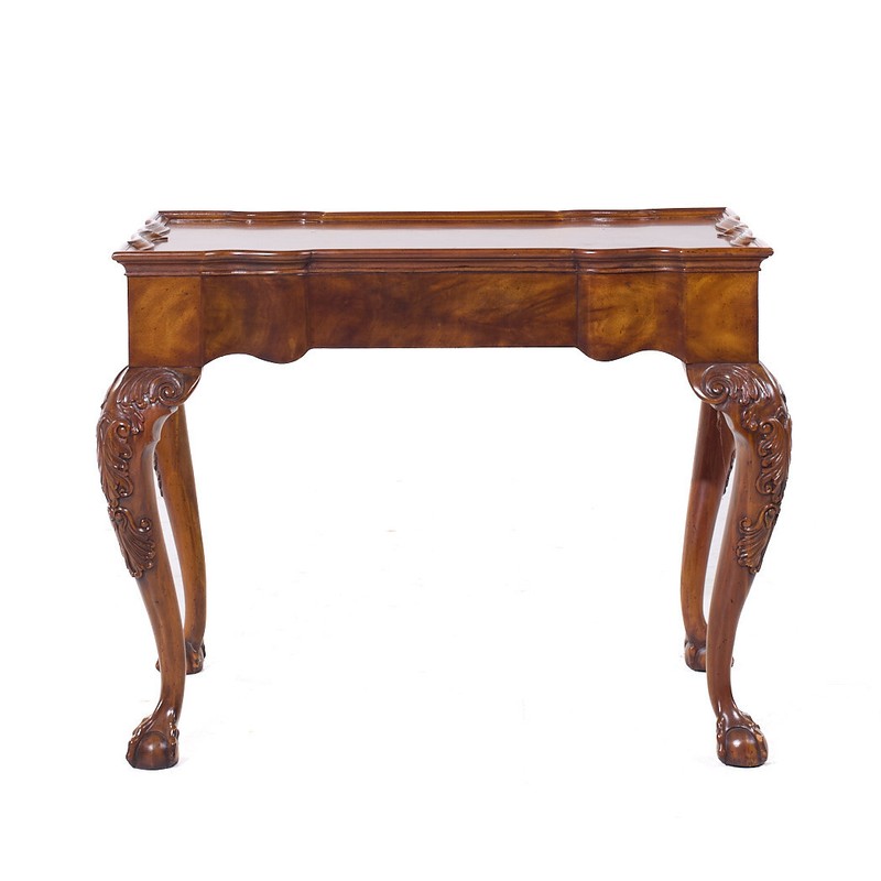 Maitland Smith Ball & Claw Chippendale Mahogany Tea End Table-Free Shipping gallery