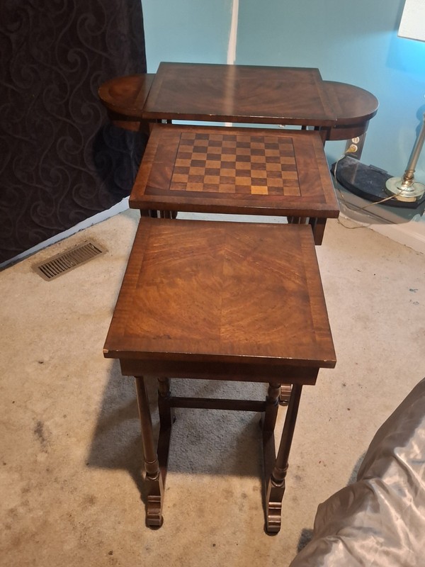 Game Nesting Table 3 PCS Set