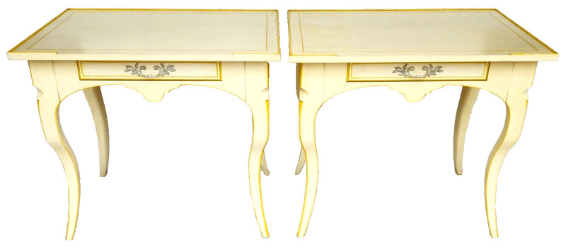 BAKER French Bedside End Tables Pair gallery