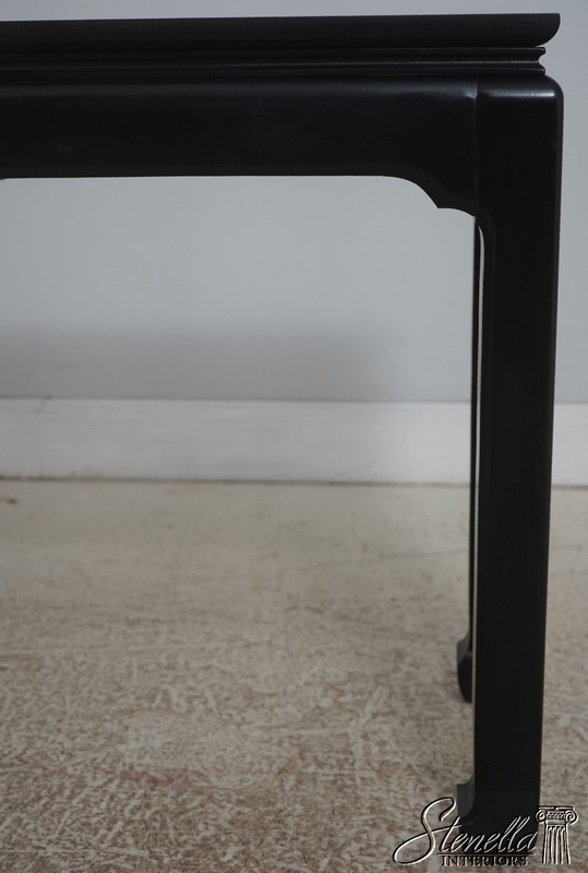 L73240: Chinese Black & Gold Decorated Console Table gallery