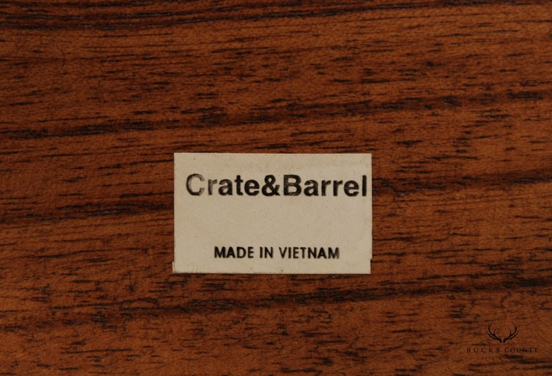 Crate & Barrel Contemporary Wood End Table gallery