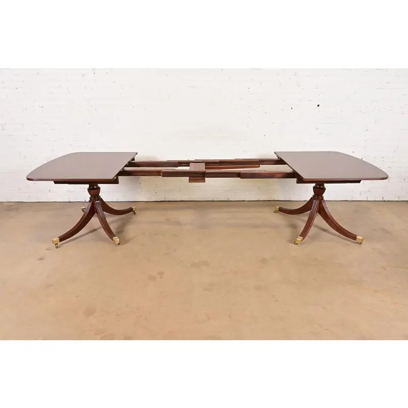 Smith & Watson Georgian Extension Dining Table, Newly Refinished gallery