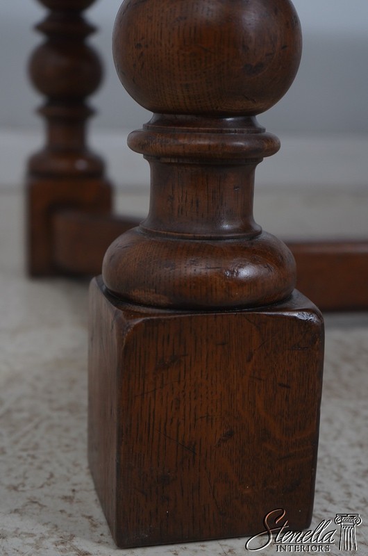 L72587: JONATHAN CHARLES Large Chestnut Banquet Dining Table gallery