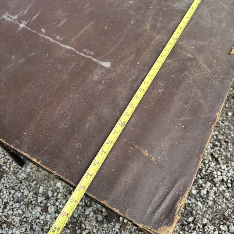 Antique Folding Wood Table “Old Reliable” Brand Card Table 30”x30”x28”~Read All gallery