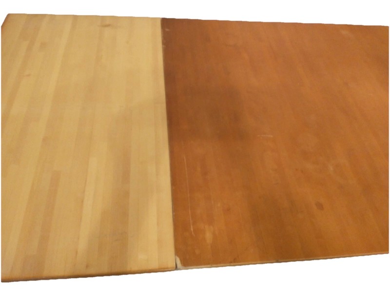 Vintage EDSBY VERKEN Mid Century Danish Modern Dining Table Birch w Extension gallery