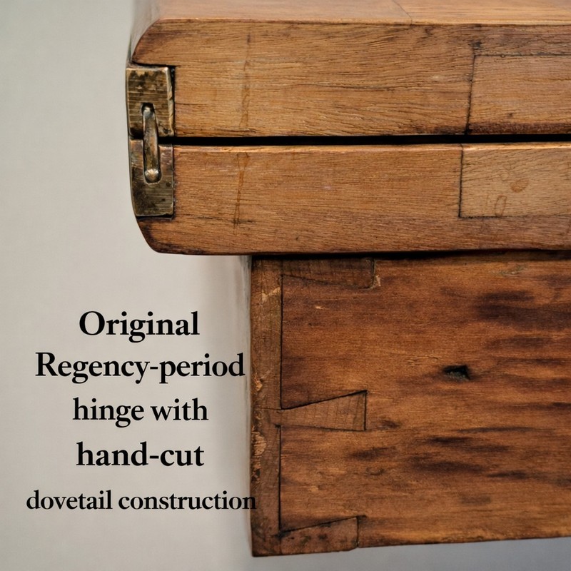 Early 19th-Century Mahogany Regency Game Table Hand Carved Lion’s Paw Feet gallery