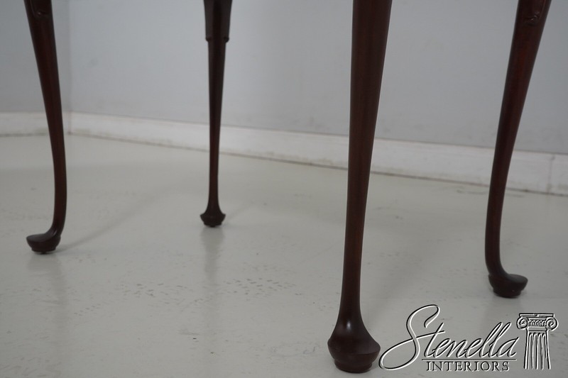68759: BIGGS Queen Anne Mahogany Occasional Tea Table gallery
