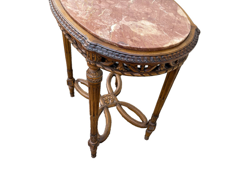 66898 Marble Top Decorator Lamp Table Stand gallery