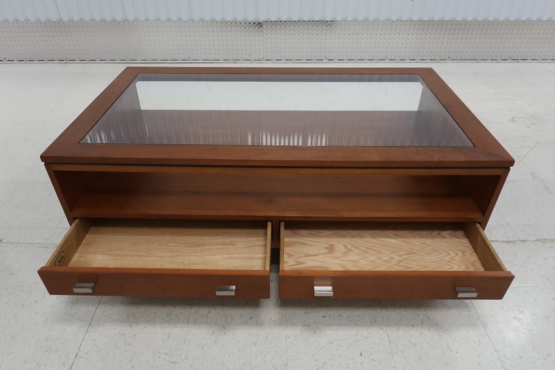 Stickley Metropolitan Collection Cherry Two Tone Modern Cocktail Table gallery