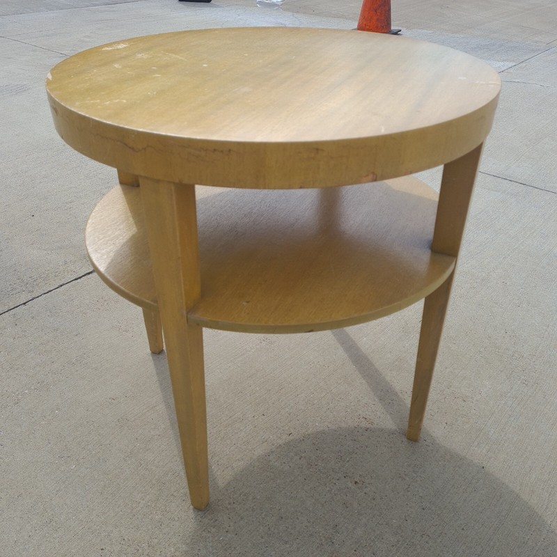 1950s T.H. Robsjohn-Gibbings Widdicomb Modern Original Lamp Side Table gallery