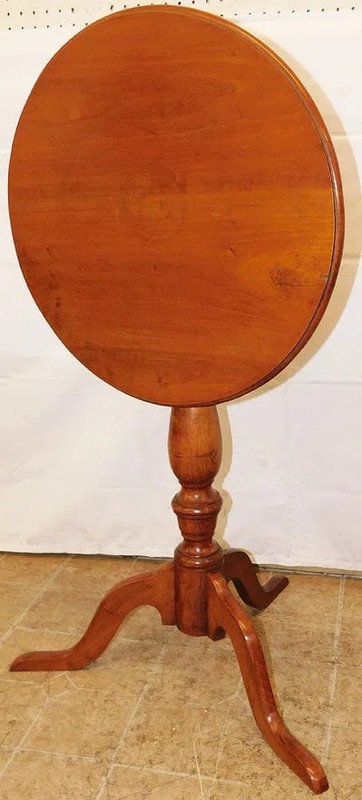 Bench Made Cherry Tilt Top Candlestand