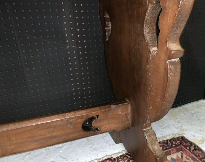 18th Century European Baroque Trestle Table gallery