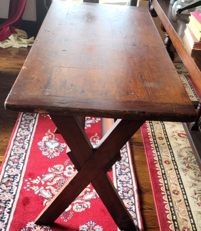Beautiful Antique Early American Table - VGC - GREAT SIZE - Early 19th Century gallery