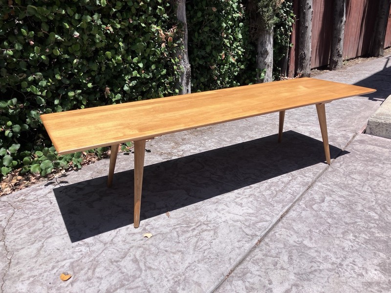 Paul McCobb Planner Group Solid Wood Modern Coffee Table, 1950s gallery