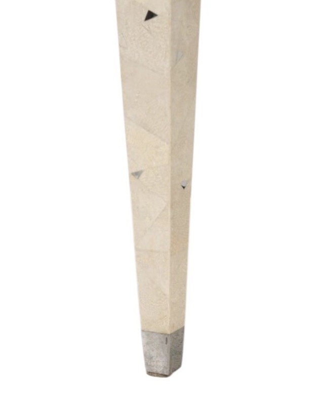 FANTASTIC POST MODERN TESSELLATED STONE CONSOLE BY OGGETTI gallery