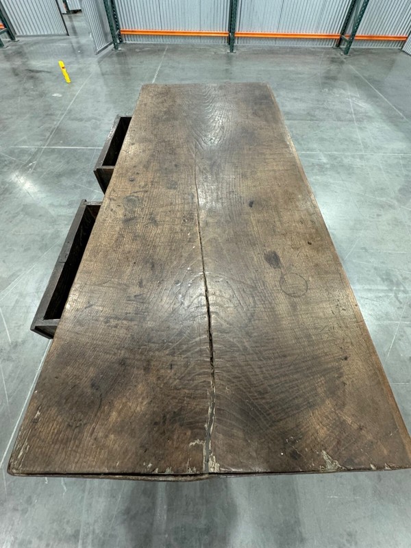 Antique Refectory Table Spanish Circa 1650 gallery
