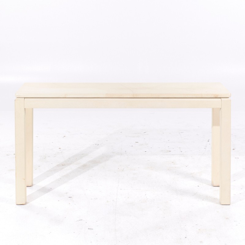 Faux Goat Skin Postmodern Console Table gallery