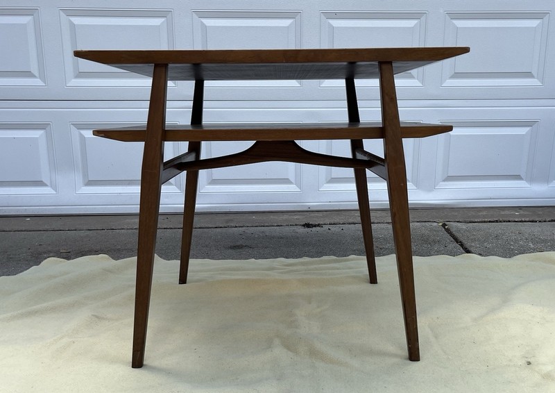 Bertha Schaefer Singer And Sons Two Level End Table