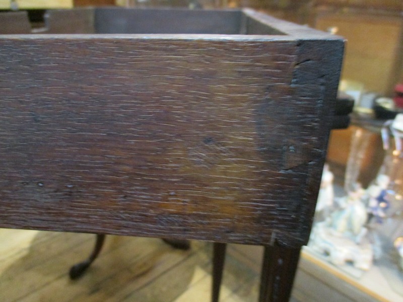 Antique Dutch Marquetry Inlaid Flip-top Game Table gallery