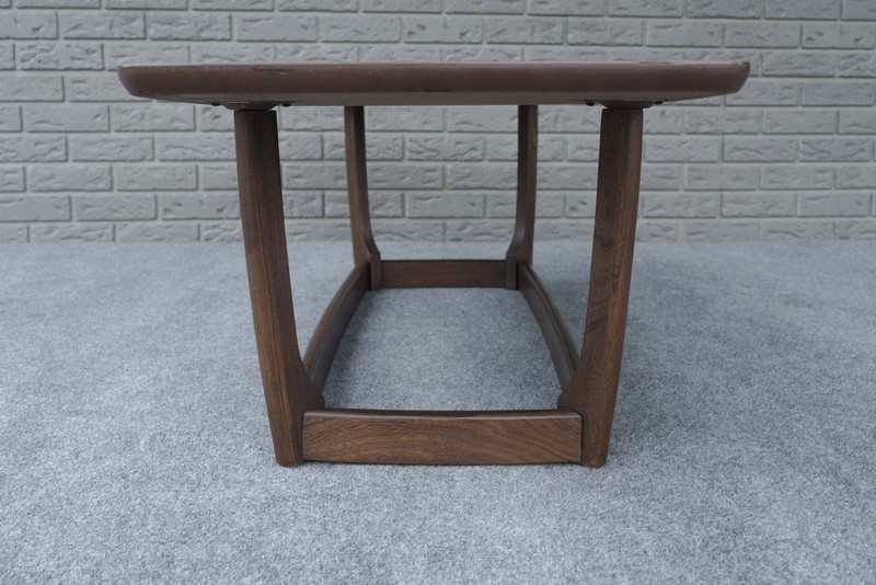Mid Century Modern Pearsall Style Woodgrain Formica Ash Surfboard Coffee Table gallery
