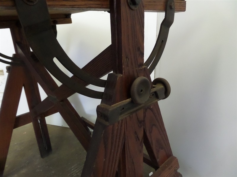 Antique Keuffel & Esser Drafting Table gallery