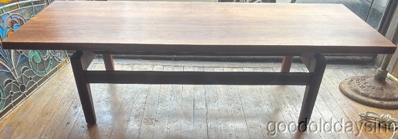 Vintage MCM Jens Risom Coffee Table Danish Modern Style Design Floating Top