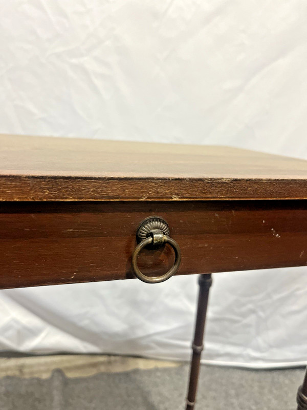 Antique Mahogany Side Table Georgian Period- See Notes gallery