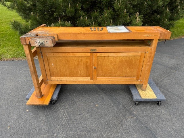 Vintage LERVAD Woodworking Bench LEICHTUNG WORKSHOPS 15th Anniversary Limited
