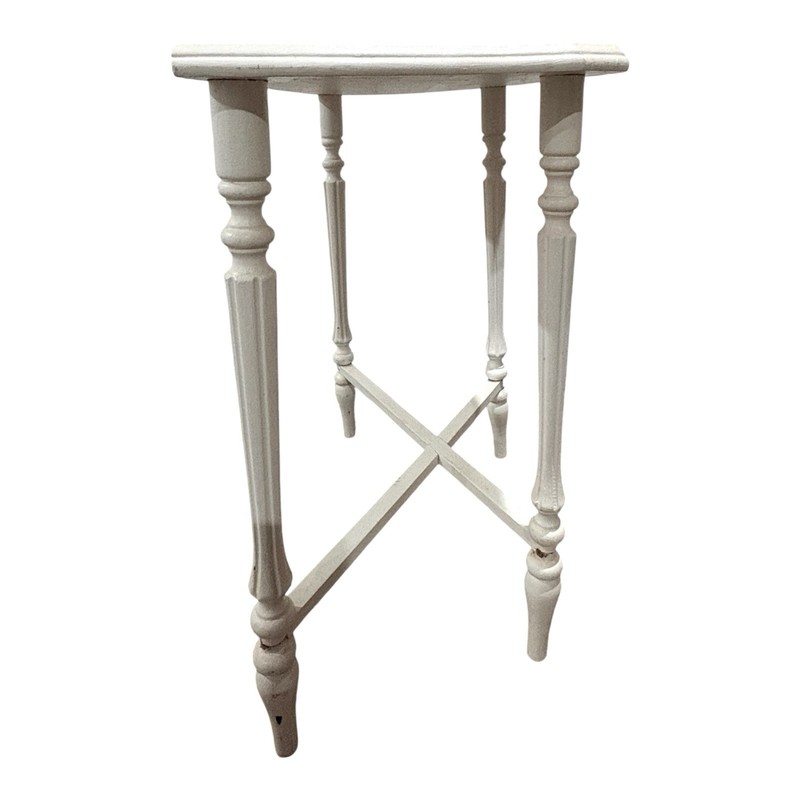 Vintage Wooden Console Side Table gallery