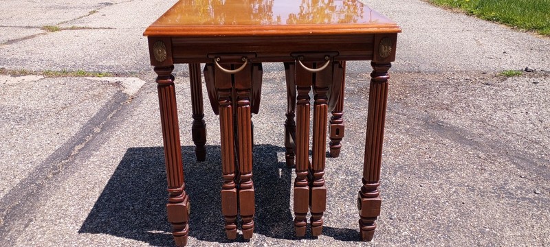 Vintage mcm Rare Three In One nesting end table Made In Taiwan Republic Of China
