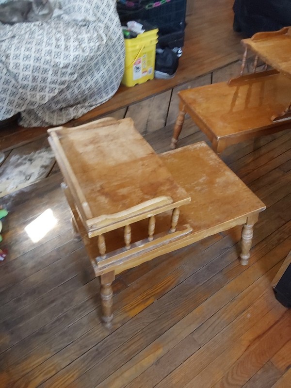 Mid-20th Century Step Tables. Also Known As Telephone Tables or End tables. gallery
