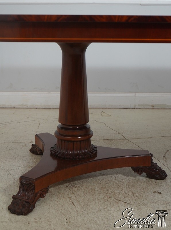 L64846EC: KINDEL Empire Design Mahogany Dining Room Table gallery