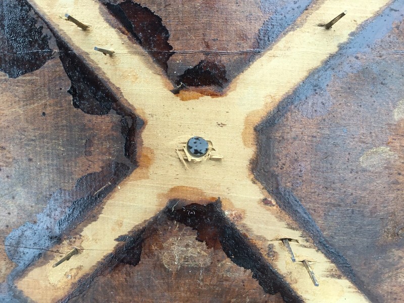 DIY VICTORIAN GINGERBREAD STYLE TABLE TOP FRAME for PEDESTAL TABLE 21 X 29 X 4” gallery