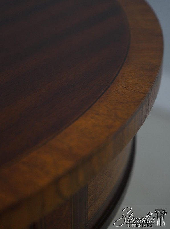 L72741: MAITLAND SMITH Georgian Style Mahogany Inlaid Table gallery