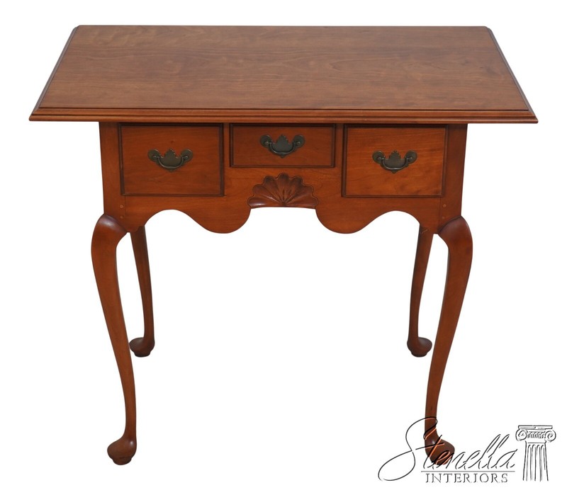 L64398EC: ELDRED WHEELER New England Cherry Lowboy Dressing Table