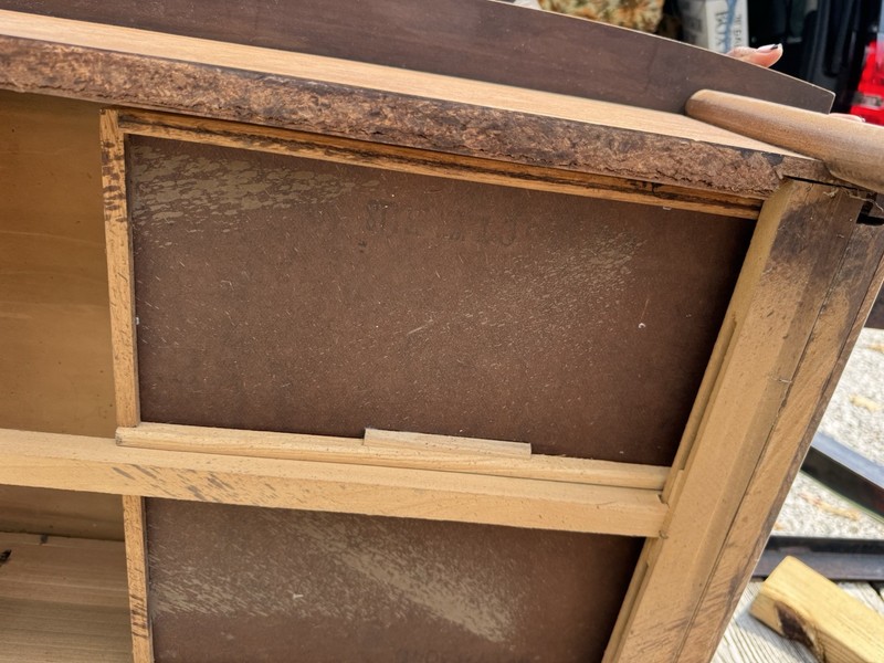 Mid-Century Modern Walnut Coffee Table & 3 Lane Walnut End Table Set Of 4 gallery