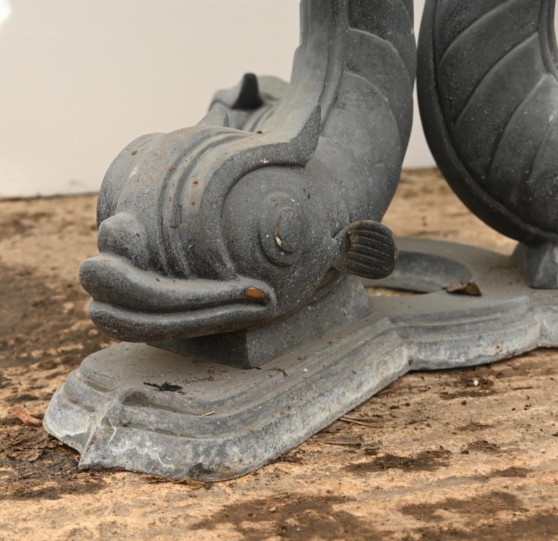 Bronze Sea Serpent Table Garden Dining Italian Grand Tour gallery
