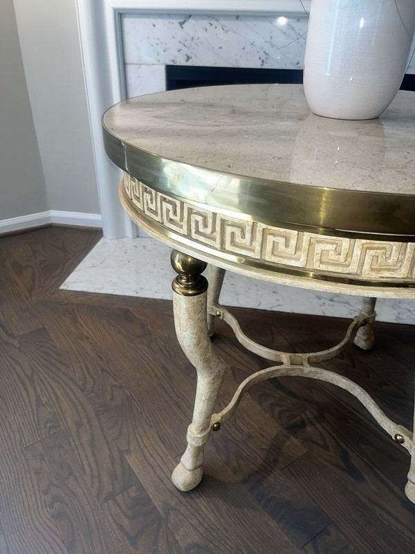 1980s Vintage Marge Carson Center Table gallery