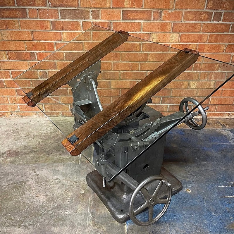Yates American Machine Co. Table Saw Drafting Desk/Table