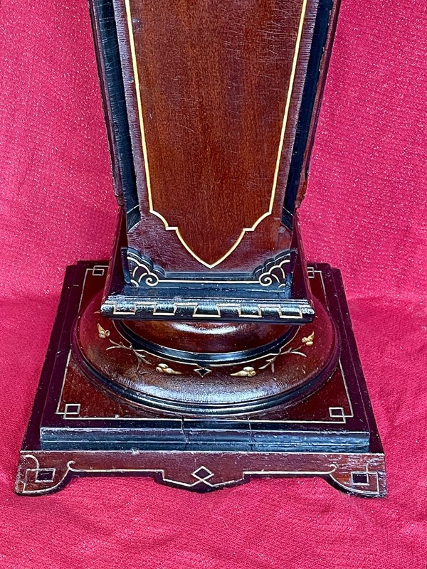 ANTIQUE VICTORIAN RENAISSANCE REVIVAL AESTHETIC Style Ornate Walnut Pedestal gallery