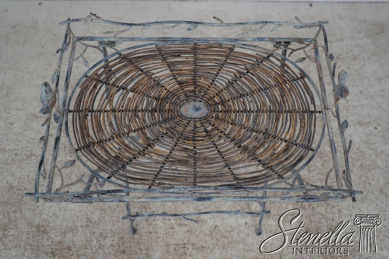 F60899: High Quality Iron Faux Branch Garden Table w. Birds gallery