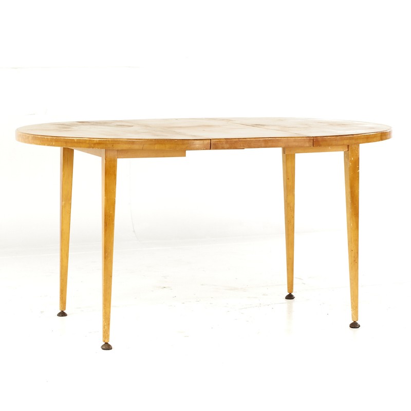 Paul McCobb for Planner Group Mid Century Expanding Dining Table with 2 Leaves gallery