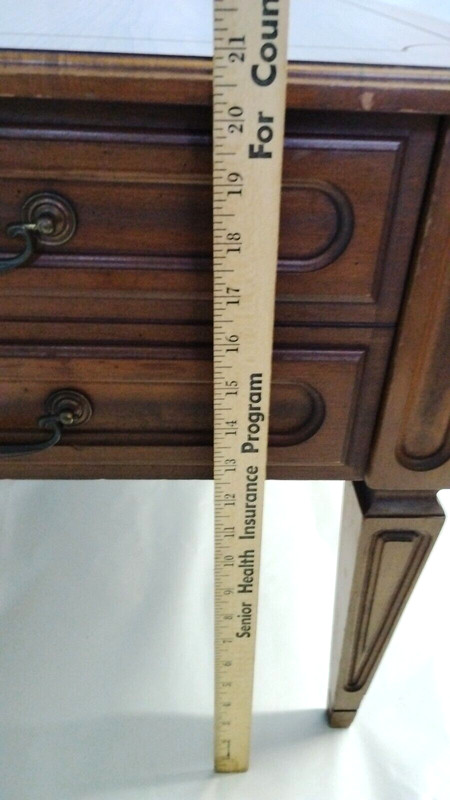 1960'S Mersman 35-62 Solid Walnut End Table 1 Drawer 21" Tall Mid Century Modern gallery