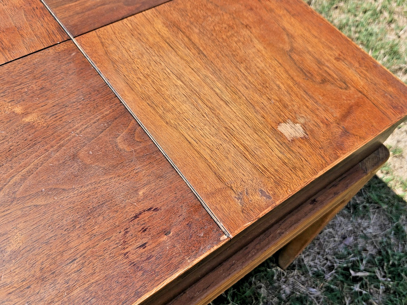 DREXEL 'Casa Del Sol' Walnut Parquetry 'Opening top' End Tables - John Van Koert gallery