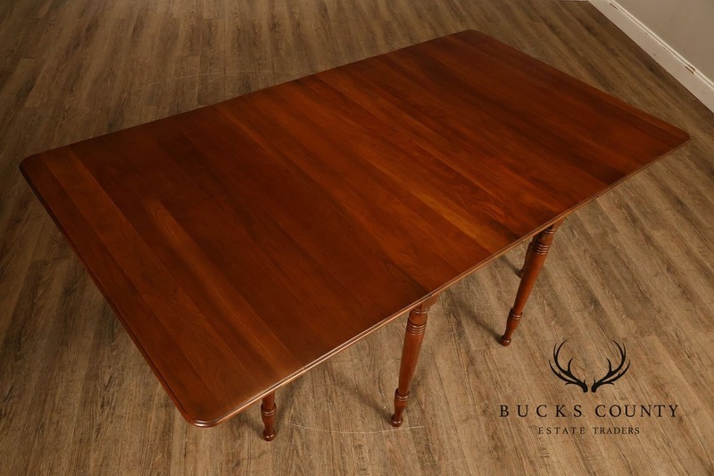 Pennsylvania House Cherry Drop Leaf Dining Table With Leaves gallery