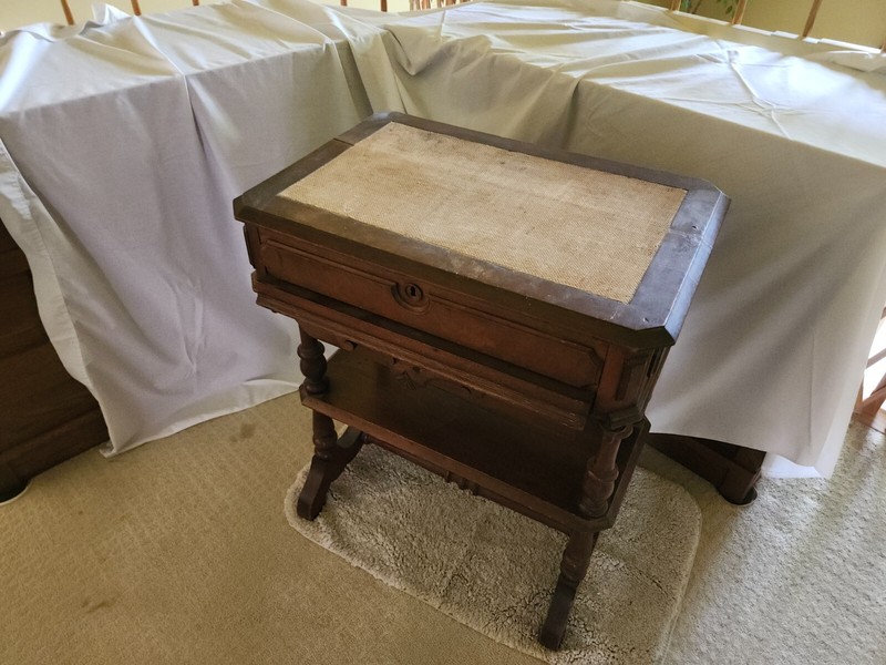 Vintage Entryway Parlor Writing Decorative Table console hall foyer
