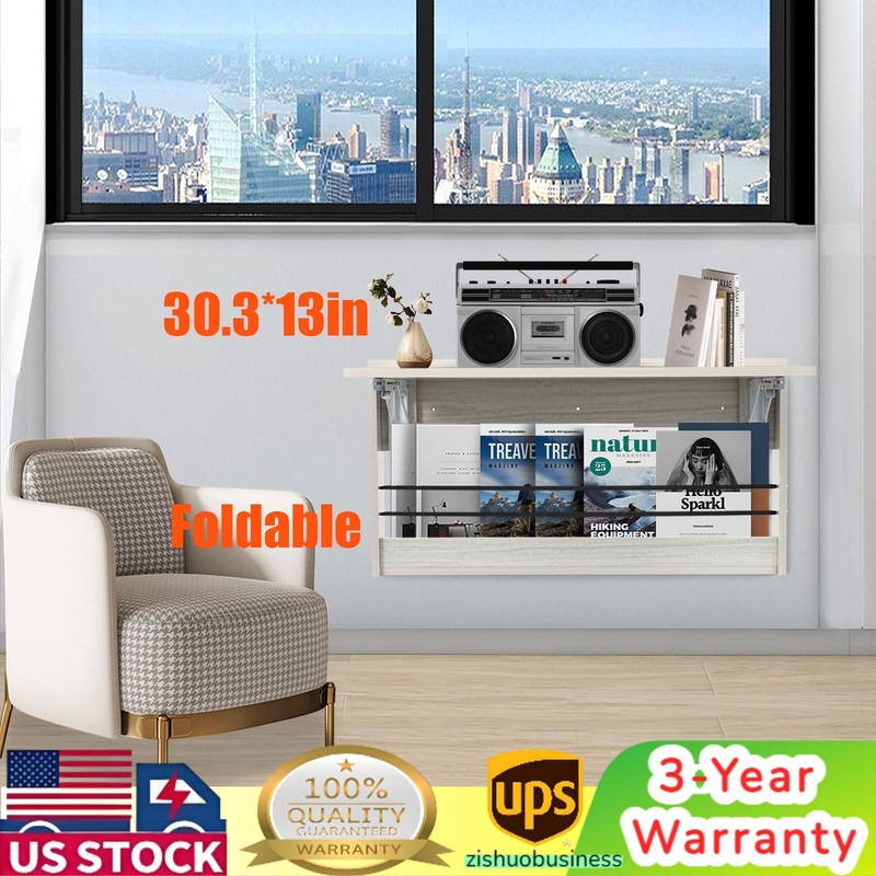 Wall Mounted Folding Table Light Gray Fold Down Table Wall Mounted Home