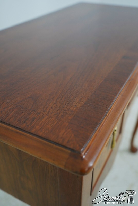 L66757: BAKER George III 3 Drawer Walnut Low Boy gallery