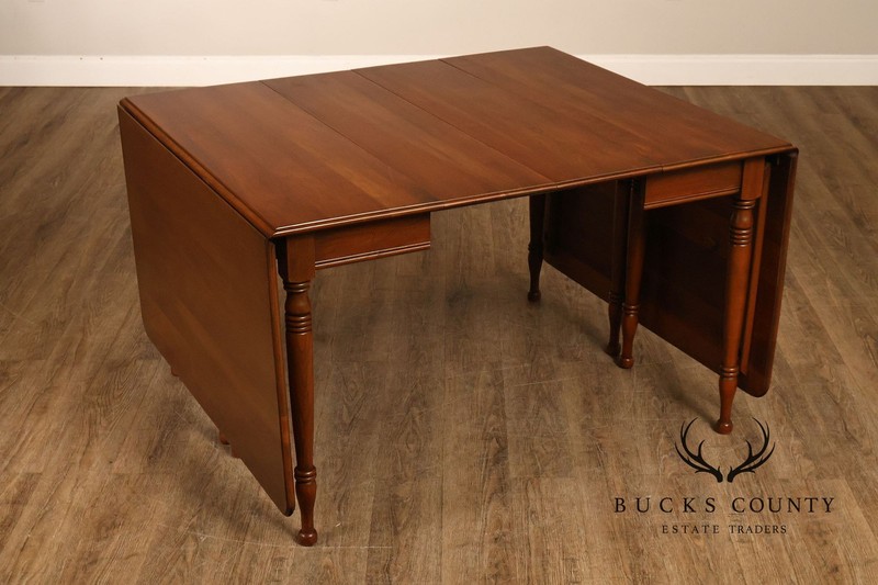 Pennsylvania House Cherry Drop Leaf Dining Table With Leaves gallery
