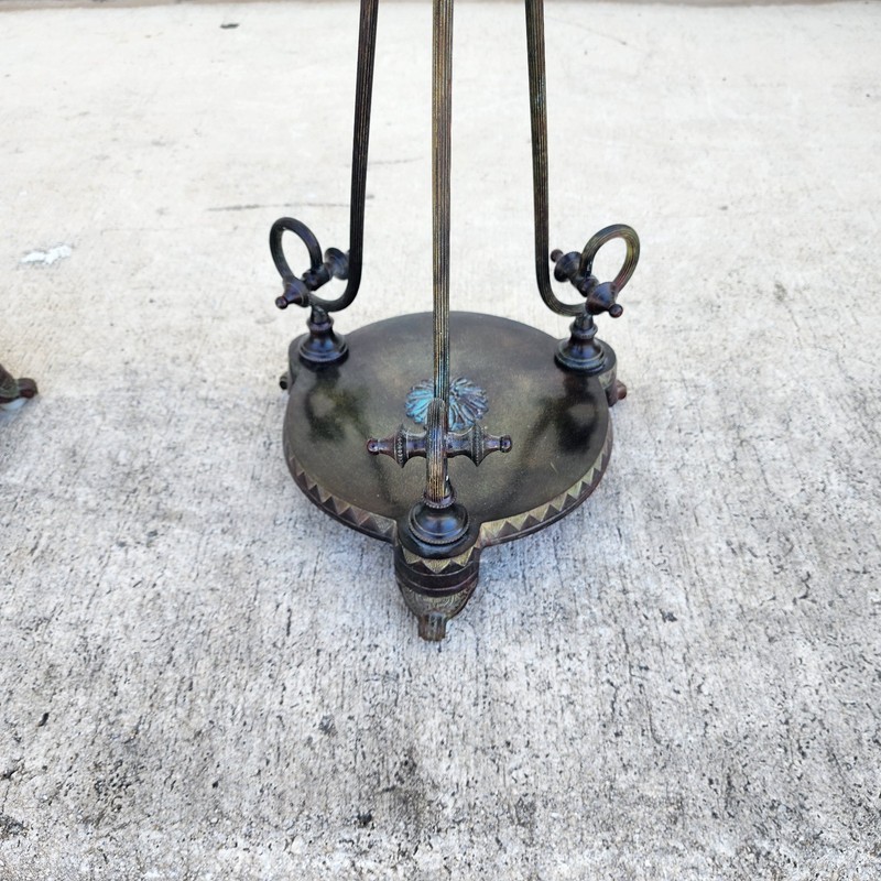 Verdi Gris Bronze Gueridon Tables Pair gallery